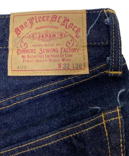 one piece of rock（ワンピースオブロック）one piece of rock (ワンピースオブロック) 409 セルビッチデニムパンツ インディゴ サイズ:W32×L36の古着・服飾アイテム
