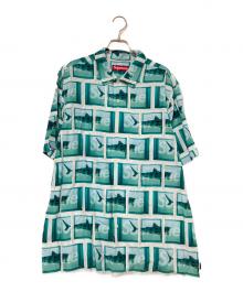 SUPREME（シュプリーム）の古着「Damien Hirst S/S shirt」｜ホワイト×グリーン