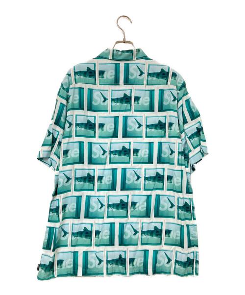 SUPREME（シュプリーム）SUPREME (シュプリーム) Damien Hirst S/S shirt ホワイト×グリーン サイズ:Lの古着・服飾アイテム