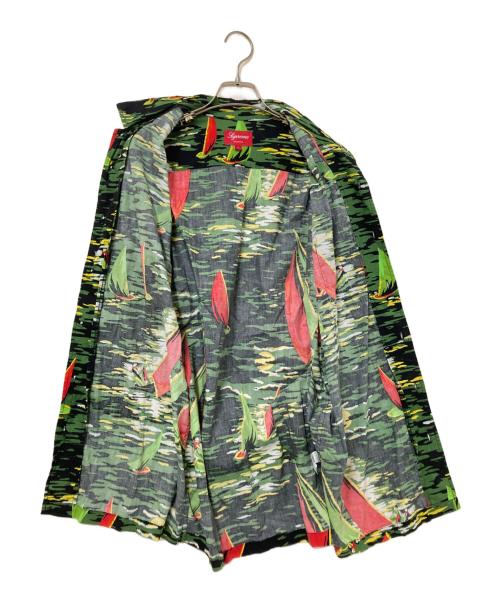 SUPREME（シュプリーム）SUPREME (シュプリーム) HAWAIIAN SHIRT レッド×グリーン サイズ:Lの古着・服飾アイテム