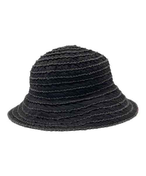 stussy（ステューシー）stussy (ステューシー) インサイドアウトリップストップハット ブラック サイズ:下記参照の古着・服飾アイテム