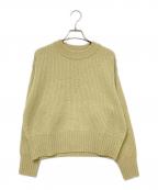 MARGARET HOWELLマーガレットハウエル）の古着「クルーネックニット」｜ベージュ