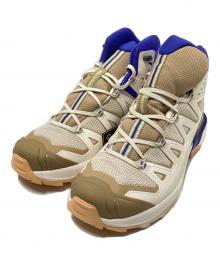 SALOMON（サロモン）の古着「X ULTRA 360 EDGE MID GTX」｜ベージュ×ブルー