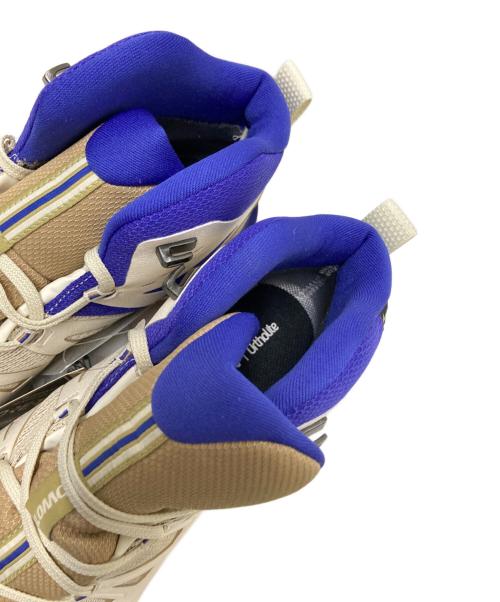 SALOMON（サロモン）SALOMON (サロモン) X ULTRA 360 EDGE MID GTX ベージュ×ブルー サイズ:28.0cm 未使用品の古着・服飾アイテム
