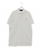 POLO RALPH LAURENポロ・ラルフローレン）の古着「ポロシャツ」｜ホワイト