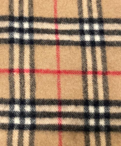 Burberry's（バーバリーズ）Burberry's (バーバリーズ) ラムウールノバチェックマフラー ベージュ×ブラック サイズ:下記参照の古着・服飾アイテム