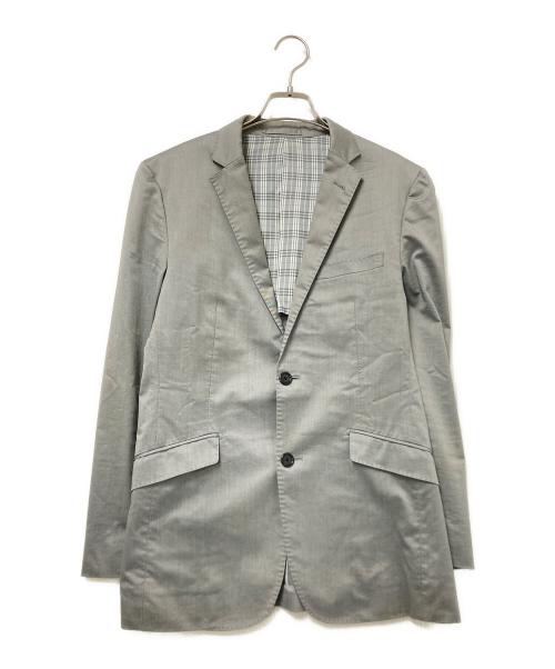 BURBERRY BLACK LABEL（バーバリーブラックレーベル）BURBERRY BLACK LABEL (バーバリーブラックレーベル) テーラードジャケット グレー サイズ:Mの古着・服飾アイテム