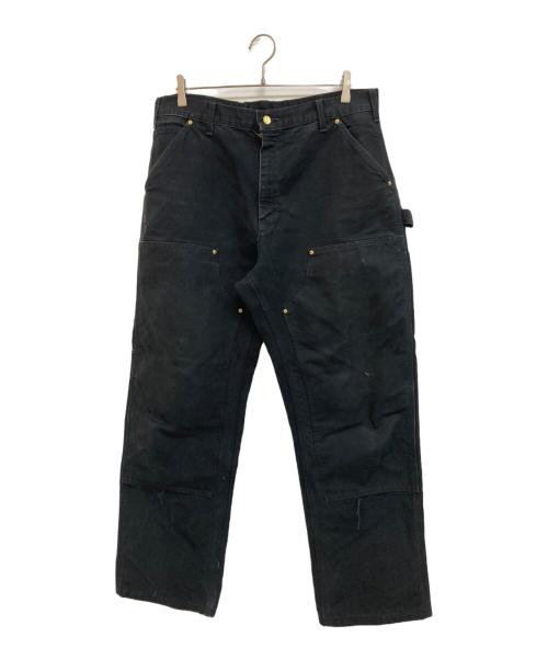 CarHartt（カーハート）CarHartt (カーハート) ダブルニーペインターパンツ ブラック サイズ:W36×L30の古着・服飾アイテム