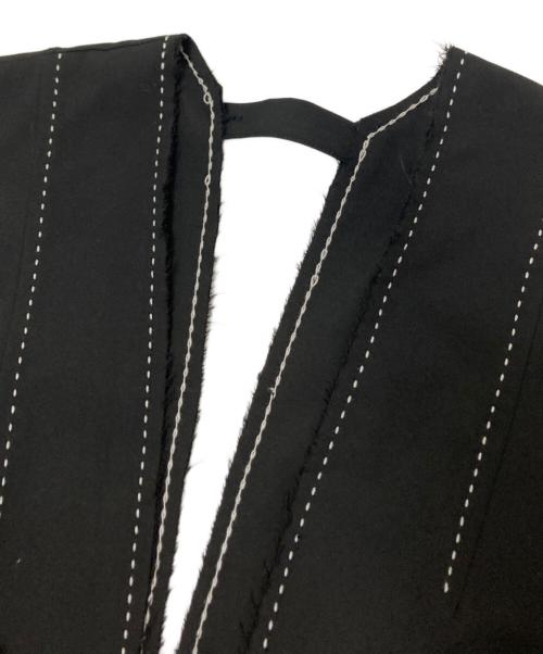 COCODEAL（ココディール）COCODEAL (ココディール) 深Vネックワンピース ブラック サイズ:2の古着・服飾アイテム