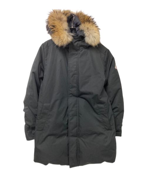 Pyrenex（ピレネックス）Pyrenex (ピレネックス) フーデッドダウンジャケット ブラック サイズ:Lの古着・服飾アイテム