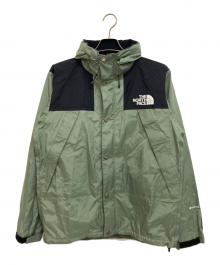 THE NORTH FACE（ザ ノース フェイス）の古着「マウンテン レインテックス ジャケット」｜グリーン×ブラック