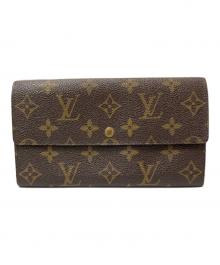 LOUIS VUITTON（ルイ ヴィトン）の古着「長財布」｜ブラウン