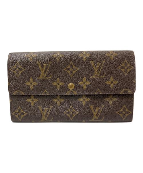 LOUIS VUITTON（ルイ ヴィトン）LOUIS VUITTON (ルイ ヴィトン) 長財布 ブラウン サイズ:下記参照の古着・服飾アイテム