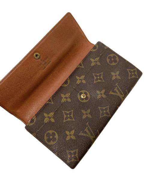 LOUIS VUITTON（ルイ ヴィトン）LOUIS VUITTON (ルイ ヴィトン) 長財布 ブラウン サイズ:下記参照の古着・服飾アイテム