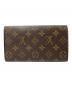 LOUIS VUITTON (ルイ ヴィトン) 長財布 ブラウン サイズ:下記参照：19000円