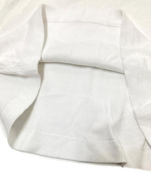 maison kitsune（メゾンキツネ）maison kitsune (メゾンキツネ) Cotton tank top ホワイト サイズ:Sの古着・服飾アイテム