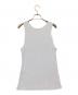 maison kitsune (メゾンキツネ) Cotton tank top ホワイト サイズ:S：7000円