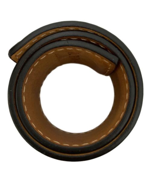 LOEWE（ロエベ）LOEWE (ロエベ) アナグラム スラップ スモール ブレスレット ブラウンの古着・服飾アイテム