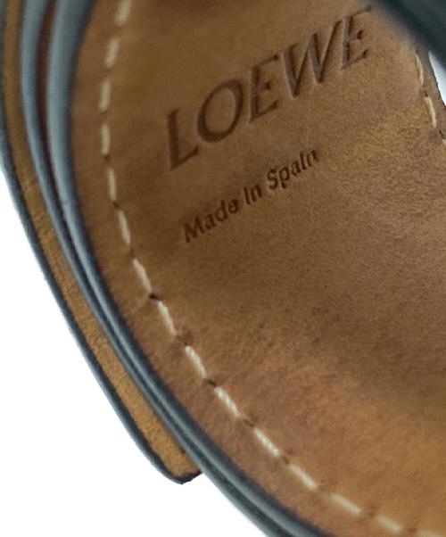 LOEWE（ロエベ）LOEWE (ロエベ) アナグラム スラップ スモール ブレスレット ブラウンの古着・服飾アイテム