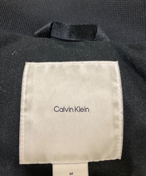 Calvin Klein（カルバンクライン）Calvin Klein (カルバンクライン) ダウンジャケット ブラック サイズ:Mの古着・服飾アイテム
