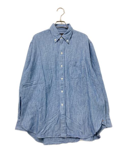 BEAMS PLUS（ビームスプラス）BEAMS PLUS (ビームスプラス) B.D. Classic-fit Indigo Oxford インディゴ サイズ:Mの古着・服飾アイテム