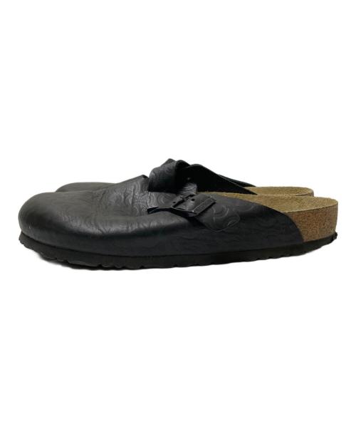 BIRKENSTOCK（ビルケンシュトック）BIRKENSTOCK (ビルケンシュトック) BEAMS (ビームス) BONE PATTERN ブラック サイズ:28.0cmの古着・服飾アイテム