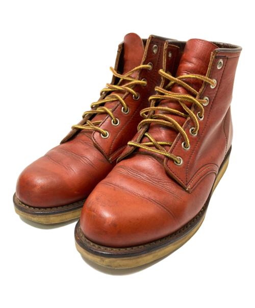 USED（USED）USED (USED) レザーブーツ ブラウン サイズ:下記参照の古着・服飾アイテム
