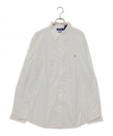 RALPH LAUREN（ラルフローレン）の古着「ボタンダウンシャツ」｜ホワイト