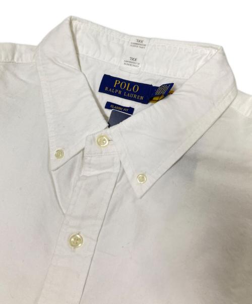 RALPH LAUREN（ラルフローレン）RALPH LAUREN (ラルフローレン) ボタンダウンシャツ ホワイト サイズ:XXLの古着・服飾アイテム