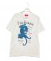 CREAM SODA（クリームソーダ）の古着「パンサープリントTシャツ」｜ホワイト×ブルー