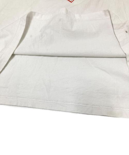 NEIGHBORHOOD（ネイバーフッド）NEIGHBORHOOD (ネイバーフッド) FISH PRINT TEE ホワイト×グリーン サイズ:Lの古着・服飾アイテム