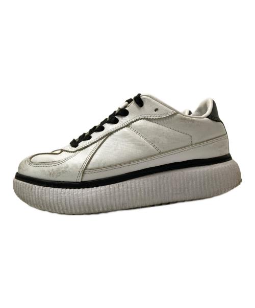 Onitsuka Tiger（オニツカタイガー）Onitsuka Tiger (オニツカタイガー) GEL-RIDEWALK ホワイト サイズ:23.5cmの古着・服飾アイテム