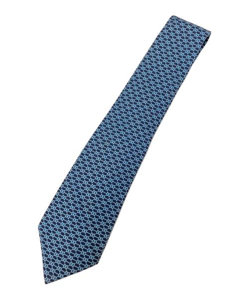 HERMES（エルメス）HERMES (エルメス) ネクタイ ネイビー サイズ:下記参照の古着・服飾アイテム