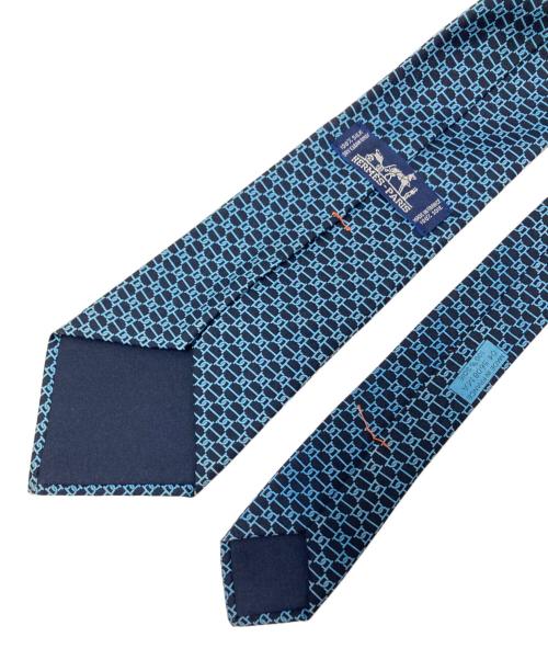 HERMES（エルメス）HERMES (エルメス) ネクタイ ネイビー サイズ:下記参照の古着・服飾アイテム