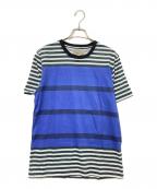 BURBERRY LONDONバーバリーロンドン）の古着「ボーダーTシャツ」｜ネイビー×ホワイト