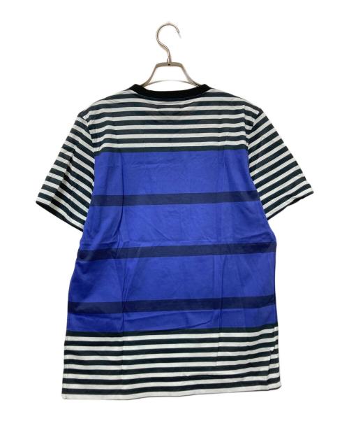 BURBERRY LONDON（バーバリーロンドン）BURBERRY LONDON (バーバリーロンドン) ボーダーTシャツ ネイビー×ホワイト サイズ:Mの古着・服飾アイテム