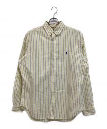 RALPH LAUREN（ラルフローレン）の古着「ストライプシャツ」｜イエロー×ブルー