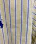 中古・古着 RALPH LAUREN (ラルフローレン) ストライプシャツ イエロー×ブルー サイズ:L：6000円