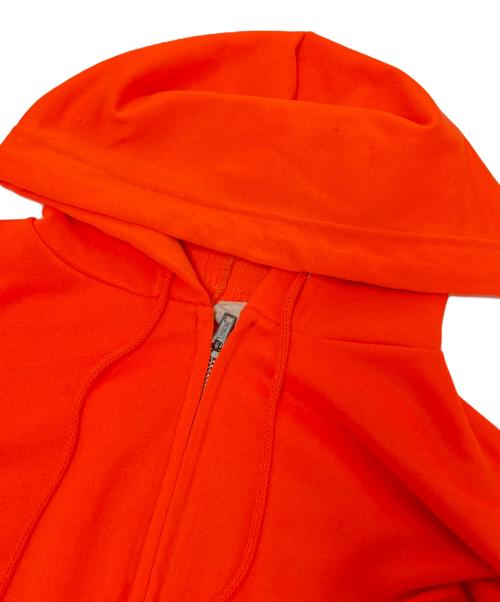 USED（ユーズド）USED (ユーズド) ジップパーカー オレンジ サイズ:下記参照の古着・服飾アイテム