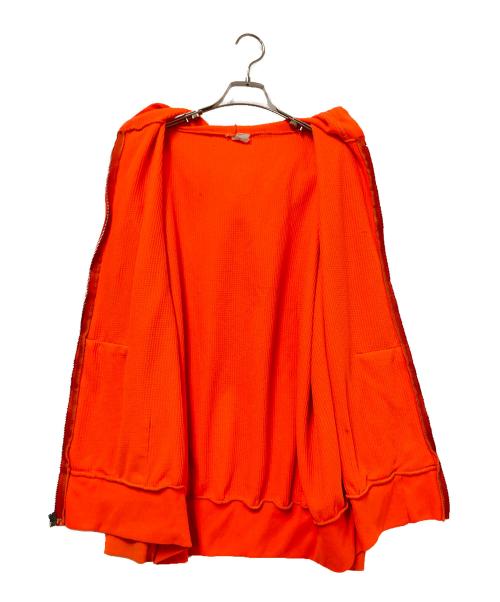 USED（ユーズド）USED (ユーズド) ジップパーカー オレンジ サイズ:下記参照の古着・服飾アイテム