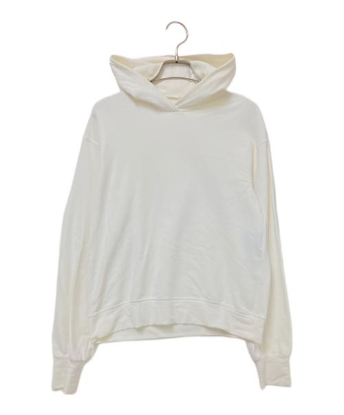 ESTNATION（エストネーション）ESTNATION (エストネーション) JACKYTEX ソフトカット ソフトフーディ ホワイト サイズ:FREEの古着・服飾アイテム