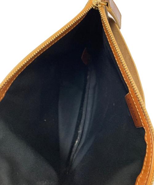CELINE（セリーヌ）CELINE (セリーヌ) マカダム柄クラッチバッグ ブラウン サイズ:下記参照の古着・服飾アイテム