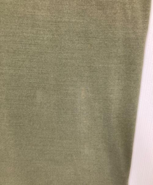 MADISON BLUE（マディソンブルー）MADISON BLUE (マディソンブルー) ナンバリングニットワンピース オリーブ サイズ:01の古着・服飾アイテム
