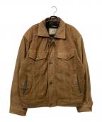 LEVI'Sリーバイス）の古着「レザーブルゾン」｜ベージュ