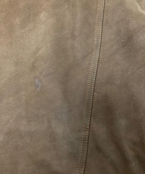 LEVI'S（リーバイス）LEVI'S (リーバイス) レザーブルゾン ベージュ サイズ:Lの古着・服飾アイテム