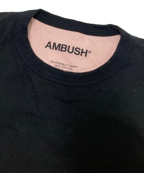 AMBUSH（アンブッシュ）AMBUSH (アンブッシュ) ダブルフェイスTシャツ ブラック サイズ:2の古着・服飾アイテム