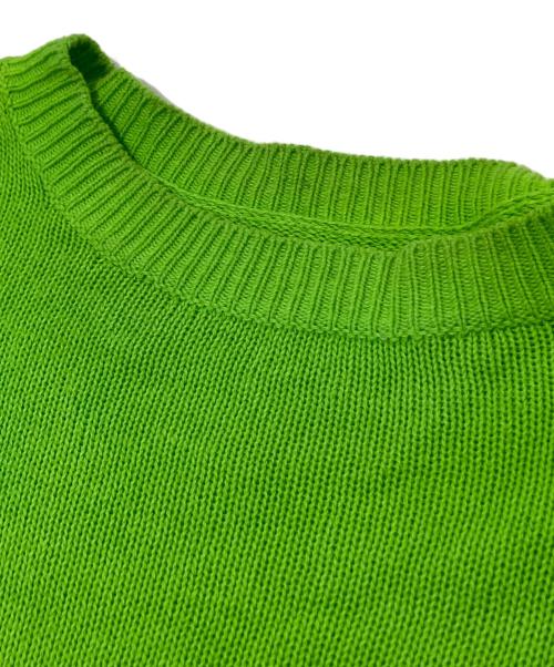Irojikake（イロジカケ）Irojikake (イロジカケ) Tie-dye knit tops グリーン サイズ:Sの古着・服飾アイテム