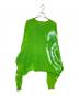 Irojikake (イロジカケ) Tie-dye knit tops グリーン サイズ:S：12000円