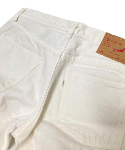 orSlow（オアスロウ）orSlow (オアスロウ) デニムパンツ ホワイト サイズ:3の古着・服飾アイテム