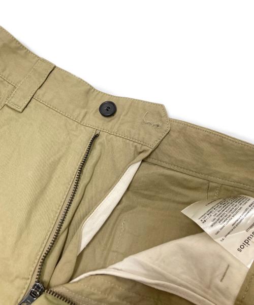 Acne studios（アクネ ストゥディオズ）Acne studios (アクネ ストゥディオズ) PLEATED TROUSERS ベージュ サイズ:44の古着・服飾アイテム